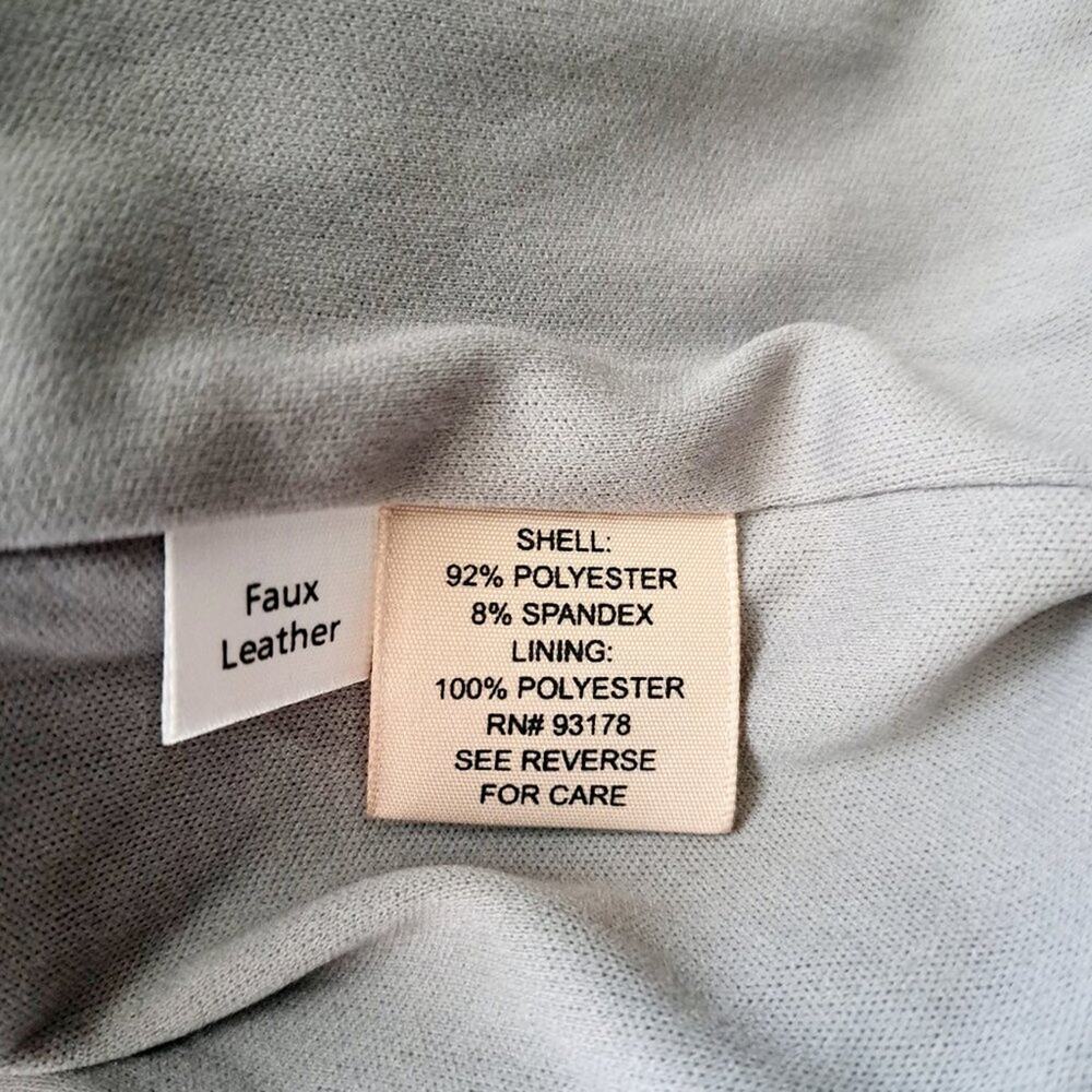 Philosophy Faux Leather Moto Vest - Picture 4 of 8